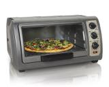 Forno Elétrico Hamilton Beach, com Convecção Easy Reach, 18L., Timer de 30 minutos Até 30cm 1400W Real