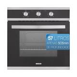 Forno Elétrico Inox Tramontina Perfecta Glass Brasil 56lts 60F 94865/220
