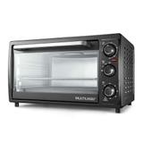 Forno Elétrico Multilaser 220V 1500W Capacidade de 46 Litros Temporizador Seletor de Temperatura Preto - CE026