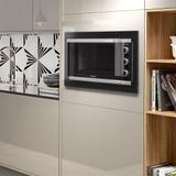 FORNO ELéTRICO PARA EMBUTIR 220V 44 LITROS DECORATO PRETO - MUELLER - Mueller fogões s/a