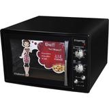 Forno Elétrico Supremo Plus Black 45 L com migalheiro Safanelli