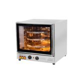 Forno Giratório Elétrico Inox 3 Assadeiras Titã