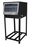 Forno Industrial 104 Litros 71x48 com Cavalete e Tampa Vidro - Leona