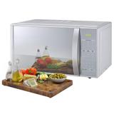Forno Micro-ondas LG Grill Easy Clean MH7053R Espelhado, 30L - 110V