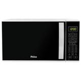 Forno Micro-ondas PMO21P 1200W 21L Branco/Preto - PHILCO