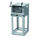 Forno Pizza Industrial A Gás Com Pedra Refratária 75 X 45 Cm - Cristalaço