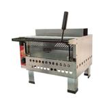 Forno Pizza Industrial A Gás Pedra Reflatária 44x49 Com Infravermelho - Cristalaço