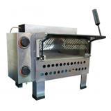 Forno Pizza Industrial A Gás Pedra Refratária 44x49 Com Infravermelho - Cristalaço