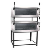 Forno Roma 1,10m Duplo FERID110 com Pedra Refrataria Elétrico Venâncio