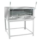 Forno Roma Refratário Inox A Gás 80X60 Cm Firi90 - Venancio - Venâncio