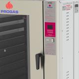Forno Turbo A Gás GN Para 10 Esteiras Progás PRP-10000 ST Aço Bivolt