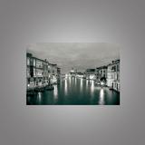 Foto poster decorativo, colorido e descolado paisagem ponte dellaccademia em veneza na itália - tamanho 30 x 45 cm - Colours creative photo decor