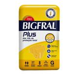 Fralda Adulta Bigfral Plus G - 8 Unidades