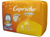 Fralda Capricho Garfield Baby Tam. EG - 13 a 15kg 16 Unidades