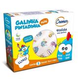 Fralda cremer luxo c/bainha galinha pintadinha c/5