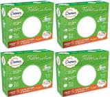 Fralda De Pano Com Bainha Luxo Branca Cremer - Kit Com 4 Caixas - 70x68cm