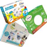 Fralda de Pano Galinha Pintadinha + Mickey + Cremer Luxo - 3 CXS - Cremer / minasrey