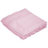 Fralda de pano pinte e borde rosa - Incomfral