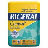Fralda Geriátrica Bigfral Confort G - 8 Unidades