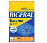Fralda Geriátrica Bigfral Noturna G Com - 7 Unidades