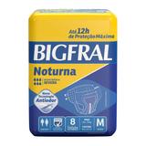 Fralda Geriátrica Bigfral Noturna M - 8 Unidades