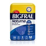 Fralda Geriátrica Bigfral Noturna Média 8 Unidades