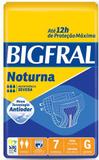 Fralda Geriátrica Bigfral Noturna (Tam. G - Pct c/ 07 Unds.) - Bigfral