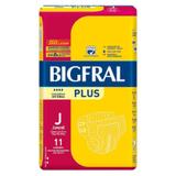 Fralda Geriátrica Bigfral Plus Juvenil 11 Unidades