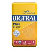 Fralda Geriátrica Bigfral Plus Juvenil - 11 Unidades