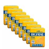 Fralda geriatrica bigfral plus m 8 pct. c/9 cxf