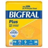 Fralda geriatrica bigfral plus m c/9