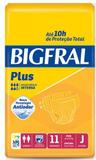 Fralda Geriátrica Bigfral Plus ( Tam. J - Pct c/ 11 Unds. ) - Bigfral