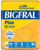 Fralda Geriátrica Bigfral Plus (Tam. M - Pct c/ 09 Unds. ) - Bigfral