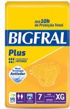 Fralda Geriátrica Bigfral Plus (Tam. XG - Pct c/ 07 Unds. ) - Bigfral