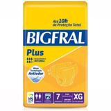 Fralda geriatrica bigfral plus xg 8 pct. c/7 cxf