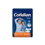 Fralda Geriátrica Plus - Cotidian G Com 8
