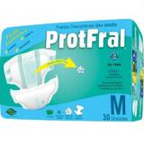 Fralda geriatrica protfral m 4 pct.c/30 cxf