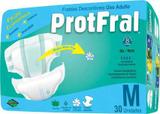 Fralda geriatrica protfral m c/30