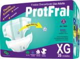 Fralda geriatrica protfral xg c/26