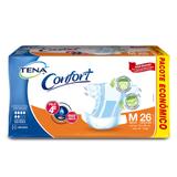 Fralda geriátrica tena c/26 confort md pc