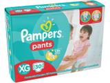 Fralda Pampers Pants XG - 30 Unidades