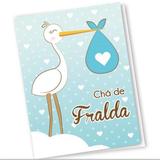 Fraldas Cegonha AZUL C/10UN - Regina festas