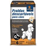 Fraldas Descartáveis para Cães Tamanho G - Pet society