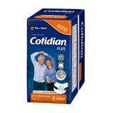 Fraldas Geriátrica Cotidian Plus G Com 8 Unidades