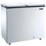Freezer e Refrigerador Horizontal Esmaltec (Dupla Ação) 2 Tampas 325 Litros EFH350