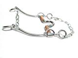 FREIO AÇO INOX BOCAL DE COBRE cavalo rodeio - Selaria serrano