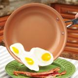 Frigideira 20 cm Revestimento Antiaderente Ceramica Titanio Nao Gruda Titanium Sem Oleo - Frigideira Titanium sem tampa - Titânio