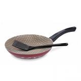 Frigideira Alumínio Antiaderente com Espátula 22cm Paris Tramontina Vermelho