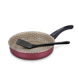 Frigideira Antiaderente Reta Paris 24cm Vermelho Tramontina