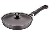 Frigideira Antiaderente Tramontina 16cm com Tampa - Preto Turim